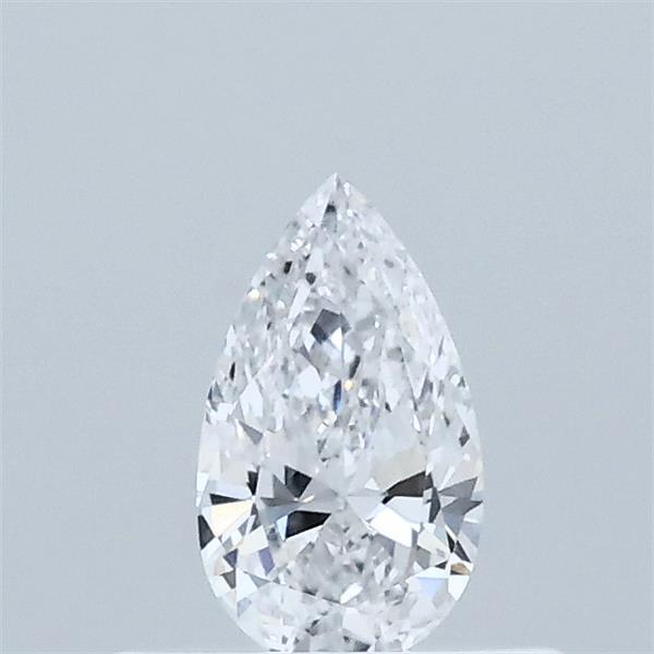 0.30 Carat Pear Lab Grown Diamond, Very Good Polish, D Color, VVS2 Clarity