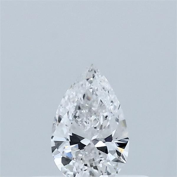 0.30 Carat Pear Lab Grown Diamond, Very Good Polish, D Color, VVS2 Clarity
