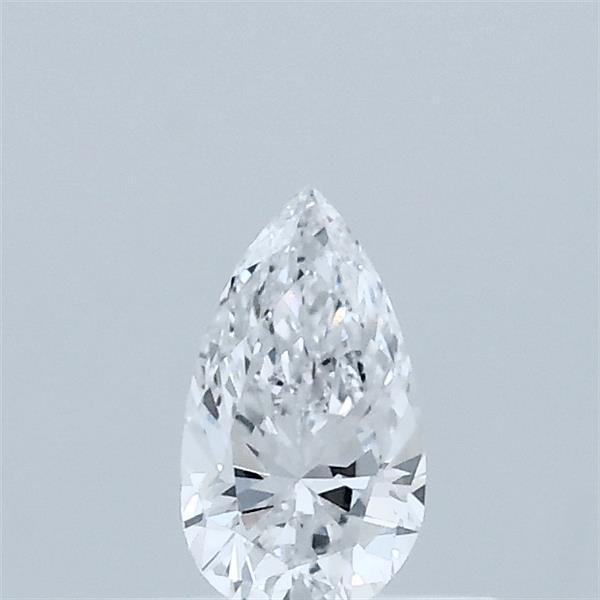0.30 Carat Pear Lab Grown Diamond, Very Good Polish, D Color, VVS2 Clarity
