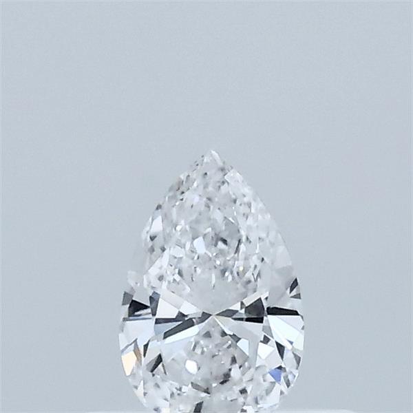 0.30 Carat Pear Lab Grown Diamond, Very Good Polish, D Color, VVS2 Clarity