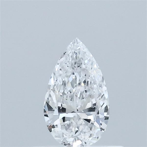 0.30 Carat Pear Lab Grown Diamond, Very Good Polish, D Color, VVS2 Clarity