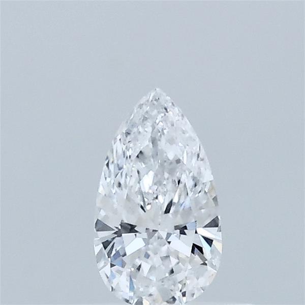 0.30 Carat Pear Lab Grown Diamond, Very Good Polish, D Color, VVS2 Clarity