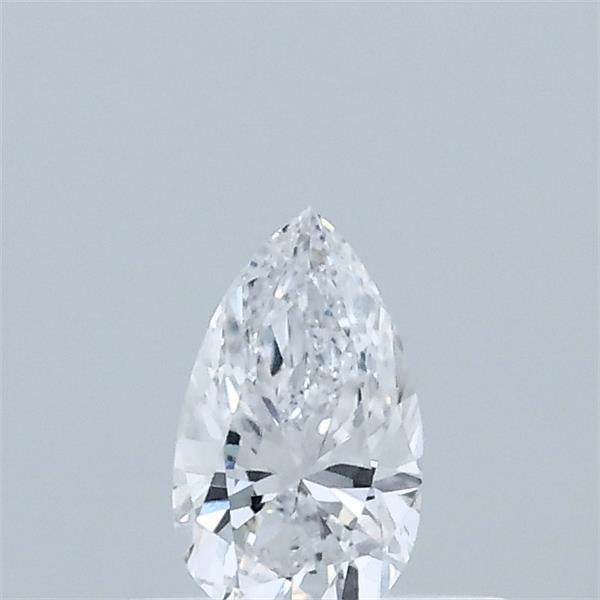 0.30 Carat Pear Lab Grown Diamond, Very Good Polish, D Color, VVS2 Clarity