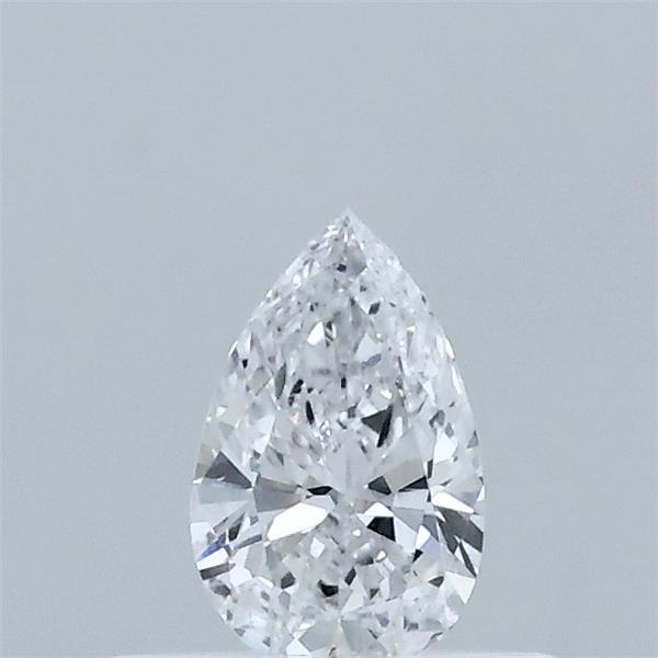 0.31 Carat Pear Lab Grown Diamond, Very Good Polish, D Color, VS1 Clarity
