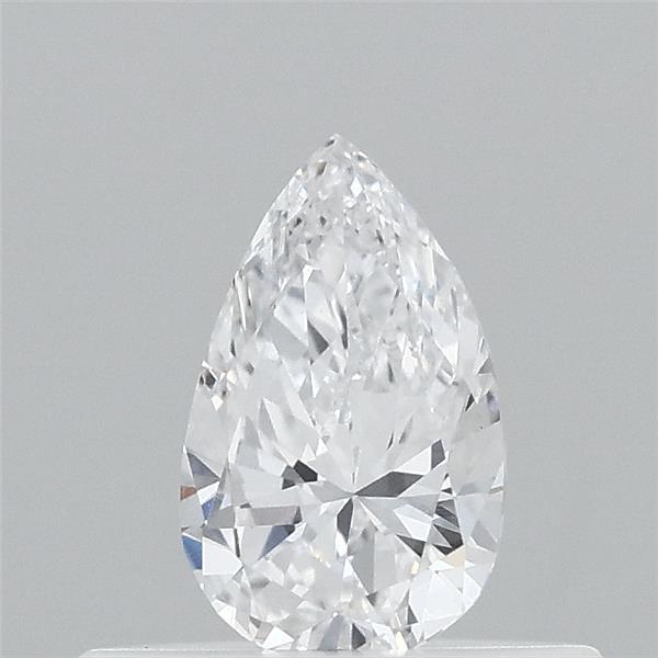 0.31 Carat Pear Lab Grown Diamond, Very Good Polish, D Color, VVS2 Clarity