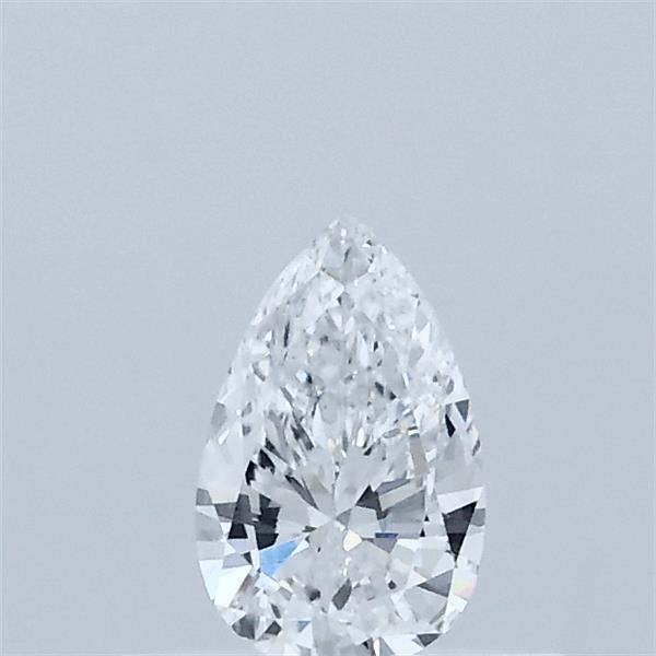 0.31 Carat Pear Lab Grown Diamond, Very Good Polish, D Color, VVS2 Clarity