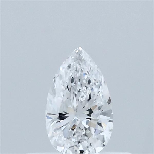 0.31 Carat Pear Lab Grown Diamond, Very Good Polish, D Color, VVS2 Clarity