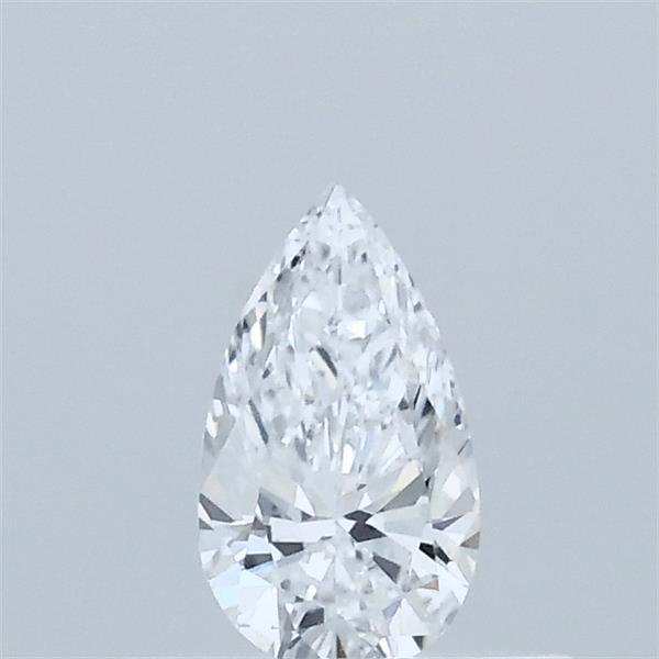 0.31 Carat Pear Lab Grown Diamond, Very Good Polish, D Color, VVS2 Clarity