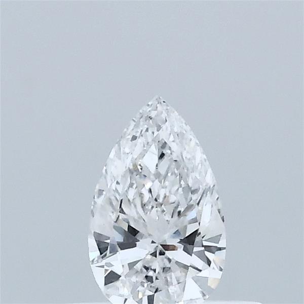 0.31 Carat Pear Lab Grown Diamond, Very Good Polish, E Color, VVS2 Clarity