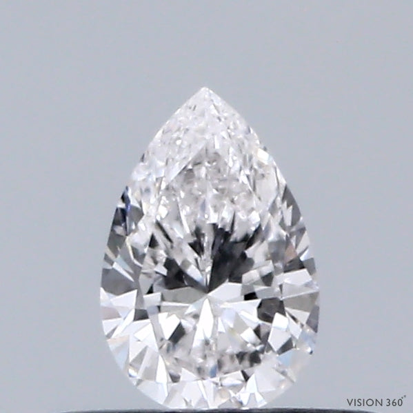0.31 Carat Pear Lab Grown Diamond, Very Good Polish, F Color, VS1 Clarity