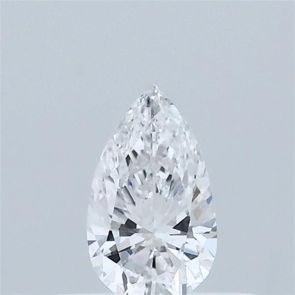 0.32 Carat Pear Lab Grown Diamond, Good Polish, D Color, VS1 Clarity