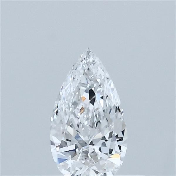 0.32 Carat Pear Lab Grown Diamond, Very Good Polish, D Color, VVS2 Clarity