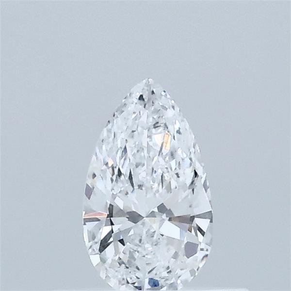 0.32 Carat Pear Lab Grown Diamond, Very Good Polish, D Color, VVS2 Clarity