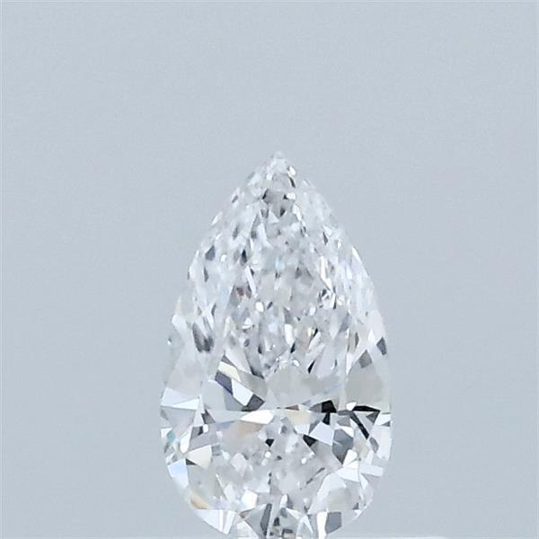 0.32 Carat Pear Lab Grown Diamond, Very Good Polish, D Color, VVS2 Clarity