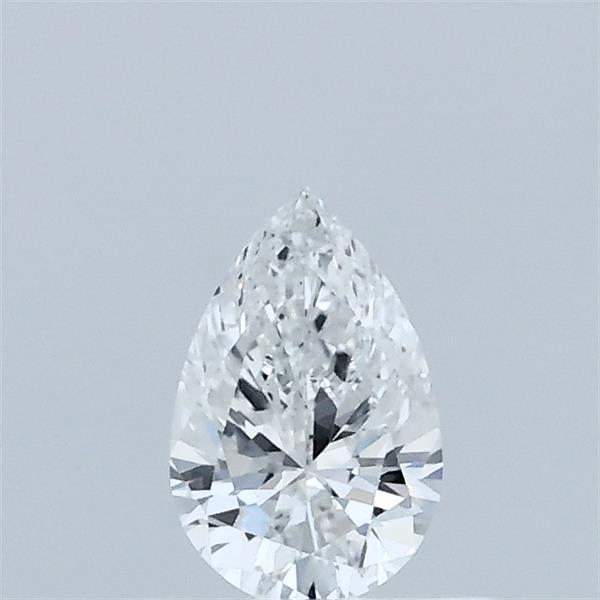 0.32 Carat Pear Lab Grown Diamond, Very Good Polish, D Color, VVS2 Clarity