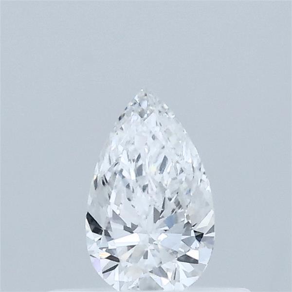 0.32 Carat Pear Lab Grown Diamond, Very Good Polish, D Color, VVS2 Clarity