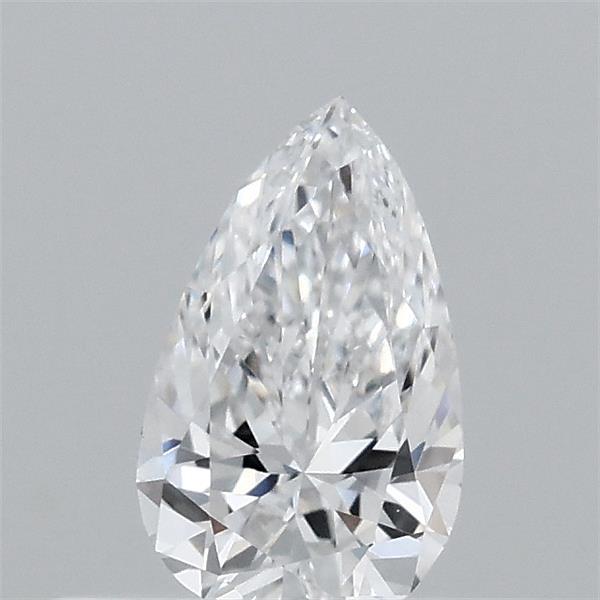 0.32 Carat Pear Lab Grown Diamond, Very Good Polish, D Color, VVS2 Clarity