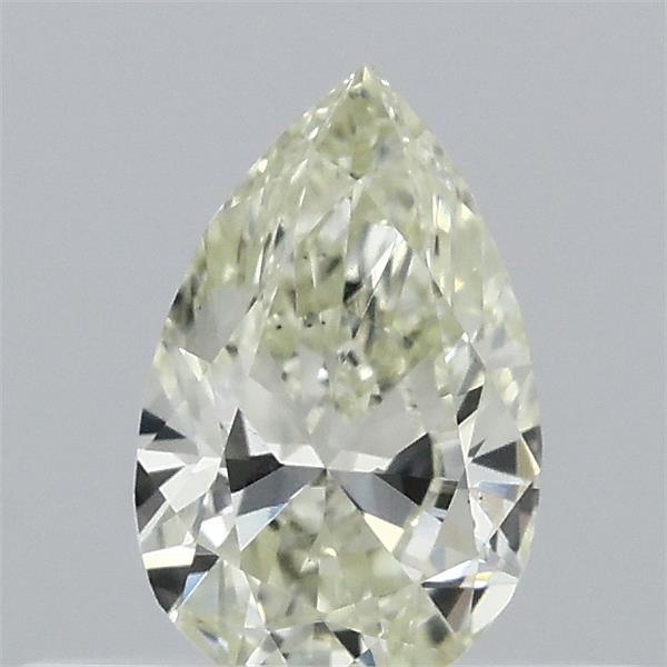 0.32 Carat Pear Lab Grown Diamond, Very Good Polish, S-T Color, VS1 Clarity