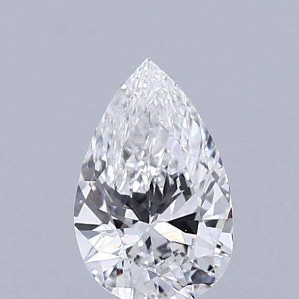 0.33 Carat Pear Lab Grown Diamond, Very Good Polish, D Color, VS1 Clarity
