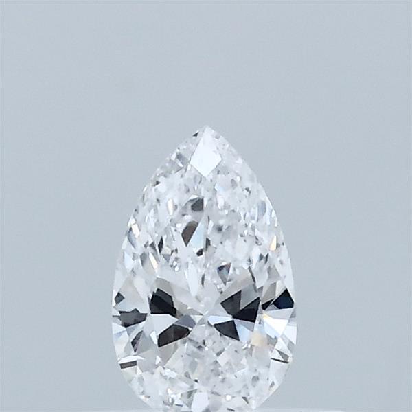 0.33 Carat Pear Lab Grown Diamond, Very Good Polish, D Color, VVS2 Clarity