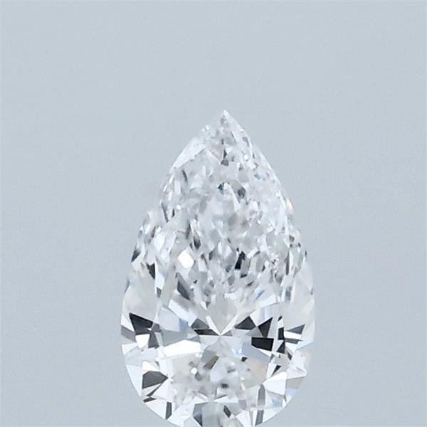 0.33 Carat Pear Lab Grown Diamond, Very Good Polish, D Color, VVS2 Clarity