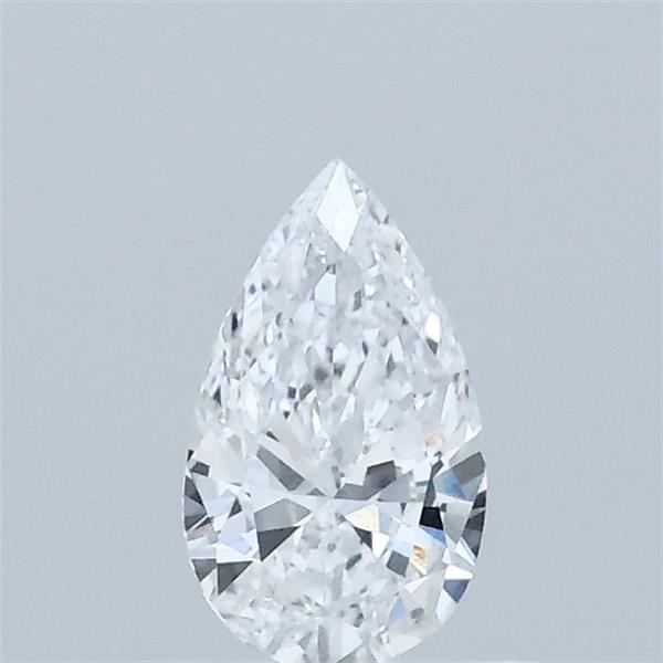 0.33 Carat Pear Lab Grown Diamond, Very Good Polish, D Color, VVS2 Clarity