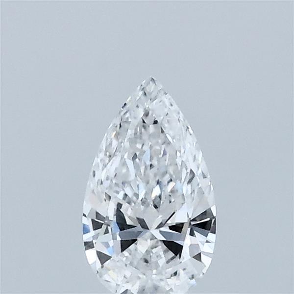 0.33 Carat Pear Lab Grown Diamond, Very Good Polish, D Color, VVS2 Clarity