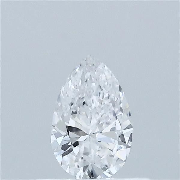 0.33 Carat Pear Lab Grown Diamond, Very Good Polish, D Color, VVS2 Clarity