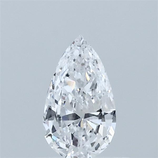 0.33 Carat Pear Lab Grown Diamond, Very Good Polish, D Color, VVS2 Clarity