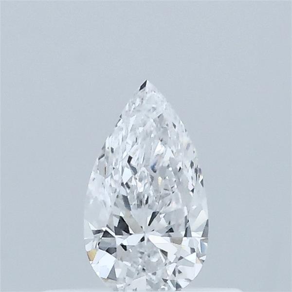 0.33 Carat Pear Lab Grown Diamond, Very Good Polish, D Color, VVS2 Clarity