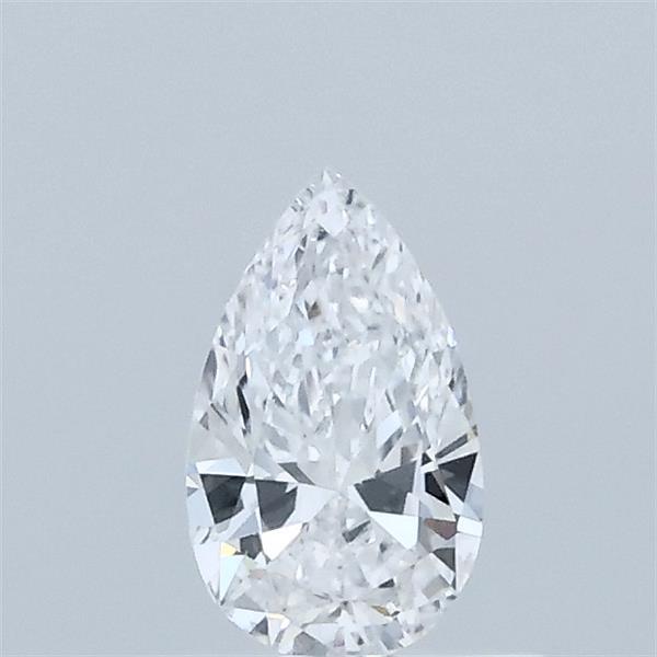 0.33 Carat Pear Lab Grown Diamond, Very Good Polish, E Color, VVS2 Clarity