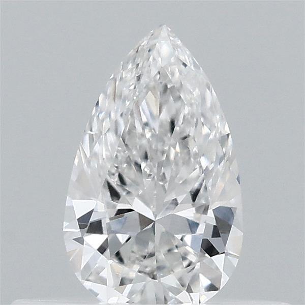 0.33 Carat Pear Lab Grown Diamond, Very Good Polish, E Color, VVS2 Clarity