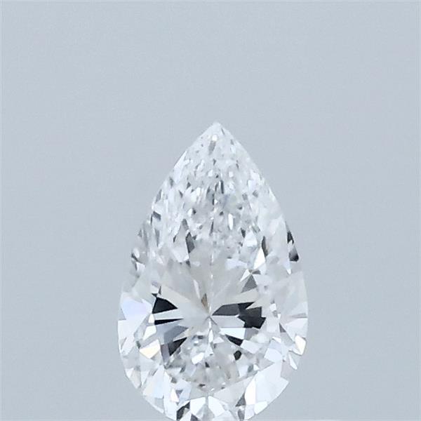 0.34 Carat Pear Lab Grown Diamond, Very Good Polish, D Color, VVS1 Clarity