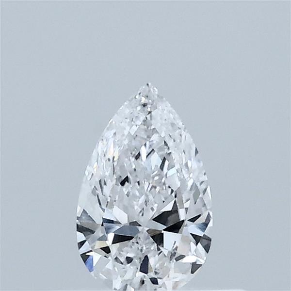 0.34 Carat Pear Lab Grown Diamond, Very Good Polish, D Color, VVS2 Clarity