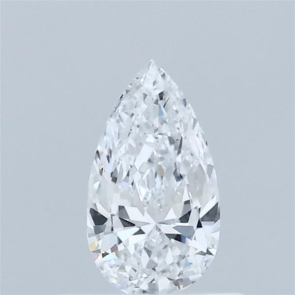 0.34 Carat Pear Lab Grown Diamond, Very Good Polish, D Color, VVS2 Clarity