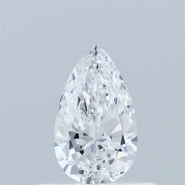 0.34 Carat Pear Lab Grown Diamond, Very Good Polish, D Color, VVS2 Clarity