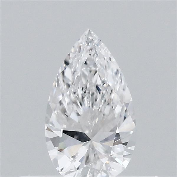 0.34 Carat Pear Lab Grown Diamond, Very Good Polish, D Color, VVS2 Clarity