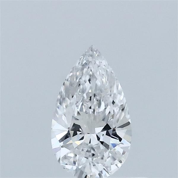 0.34 Carat Pear Lab Grown Diamond, Very Good Polish, E Color, VVS2 Clarity