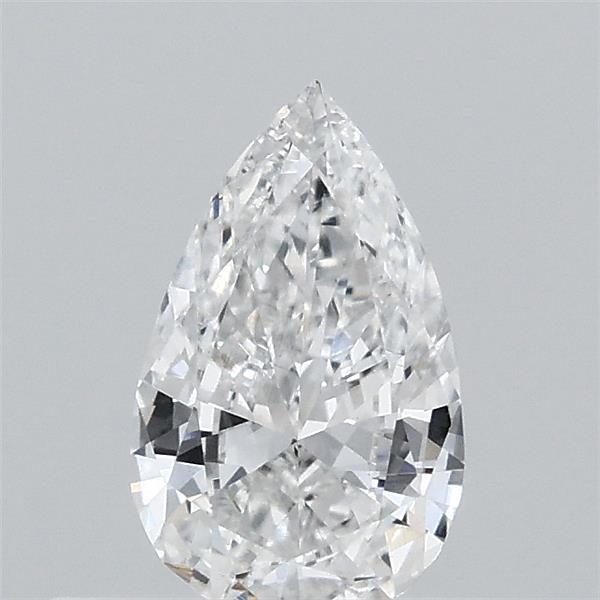 0.34 Carat Pear Lab Grown Diamond, Very Good Polish, E Color, VVS2 Clarity