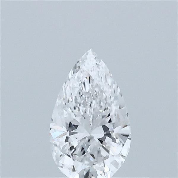 0.35 Carat Pear Lab Grown Diamond, Very Good Polish, D Color, VS1 Clarity