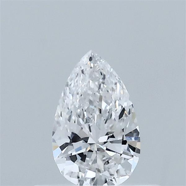 0.35 Carat Pear Lab Grown Diamond, Very Good Polish, D Color, VS1 Clarity