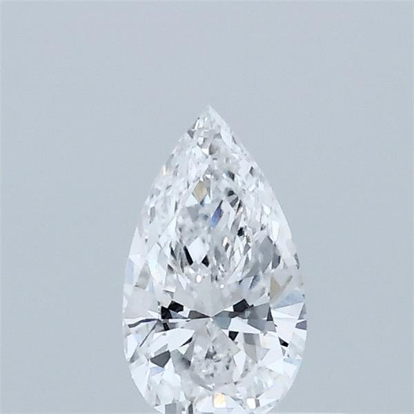 0.35 Carat Pear Lab Grown Diamond, Very Good Polish, D Color, VVS2 Clarity