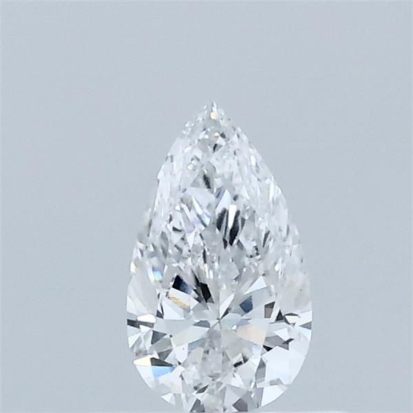 0.35 Carat Pear Lab Grown Diamond, Very Good Polish, D Color, VVS2 Clarity