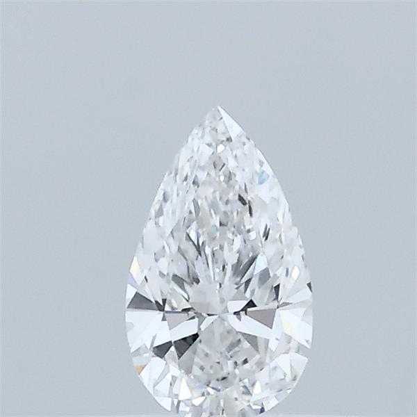 0.35 Carat Pear Lab Grown Diamond, Very Good Polish, E Color, VS1 Clarity