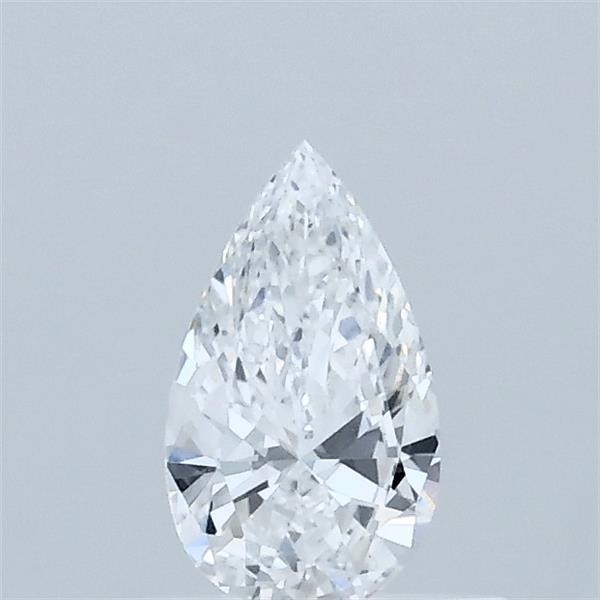 0.35 Carat Pear Lab Grown Diamond, Very Good Polish, E Color, VVS2 Clarity