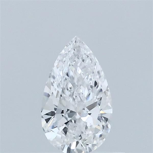0.36 Carat Pear Lab Grown Diamond, Excellent Polish, D Color, VVS2 Clarity