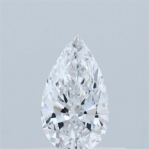 0.36 Carat Pear Lab Grown Diamond, Very Good Polish, D Color, VS1 Clarity