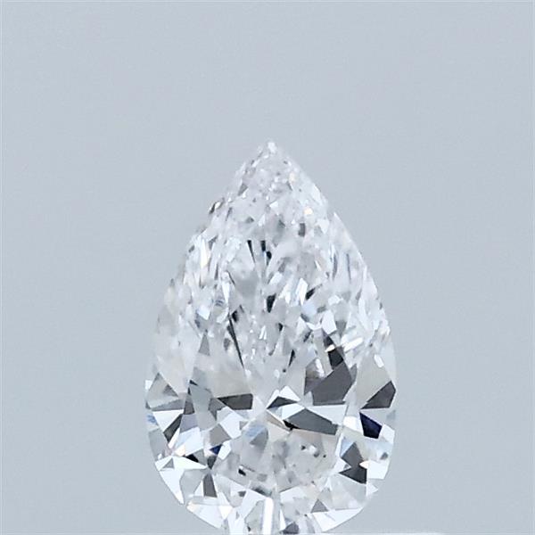 0.36 Carat Pear Lab Grown Diamond, Very Good Polish, D Color, VS2 Clarity