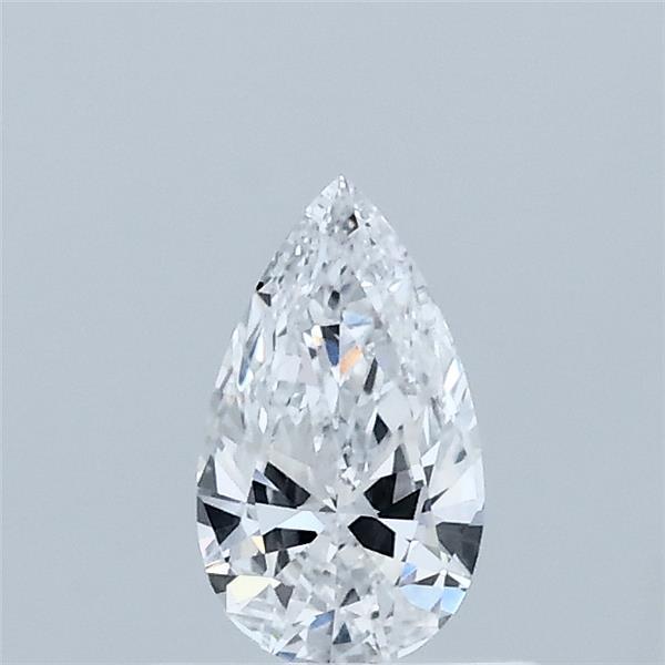 0.36 Carat Pear Lab Grown Diamond, Very Good Polish, D Color, VVS2 Clarity