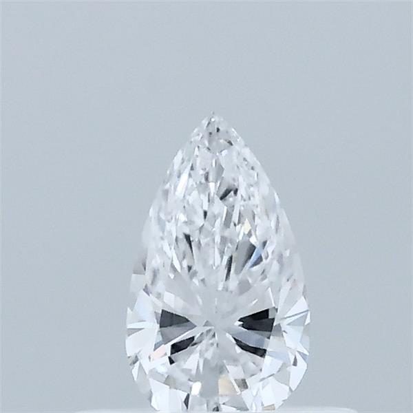 0.36 Carat Pear Lab Grown Diamond, Very Good Polish, D Color, VVS2 Clarity